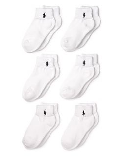 Ralph Lauren Childrenswear 6 Pack Socks   Boys 8 20