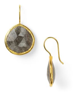 Coralia Leets Single Gold Teardrop Earrings