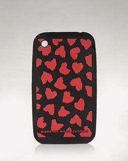 MARC BY MARC JACOBS Wild Heart Print Silicone iPhone 4 Case