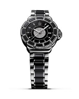 TAG Heuer Formula 1 Stainless Steel Watch with Pave Diamonds, 36mm
