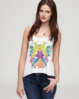 chaser tank tropical bloom white price $ 44 00 color white size select