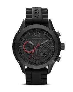Armani Exchange Zulu Blackout Watch, 47mm