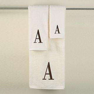 Avanti Monogram Letter Bath Towel