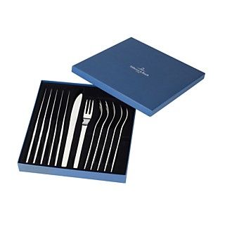 Villeroy & Boch Gourmet 12 Piece Steak Knife & Fork Set