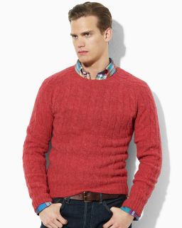 Polo Ralph Lauren Wool Cashmere Cable Knit Sweater