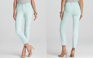 Not Your Daughters Jeans Alisha Fitted Ankle Jeans in Honeydew_2