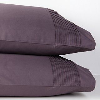Donna Karan Modern Classics Tailored Pleat King Pillowcase, Pair
