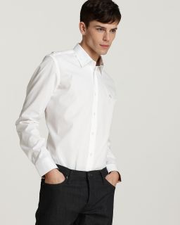 burberry brit henry sportshirt price $ 195 00 color white size select