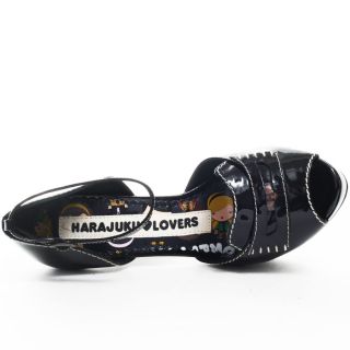 Paley Heel   Black, Harajuku Lovers, $56.99