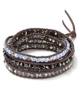 leather bracelet price $ 240 00 color silver night mix quantity 1 2
