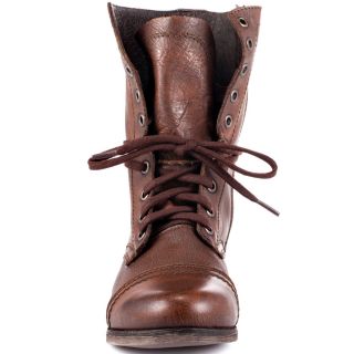 Steve Maddens Brown Troopa   Brown Leather for 99.99