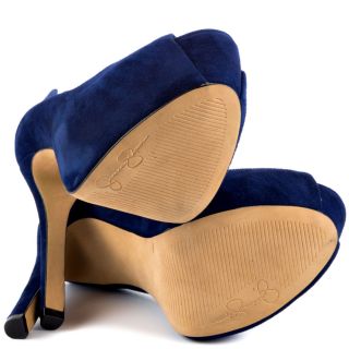 Jessica Simpsons Blue Carri   Sapphire Suede for 89.99