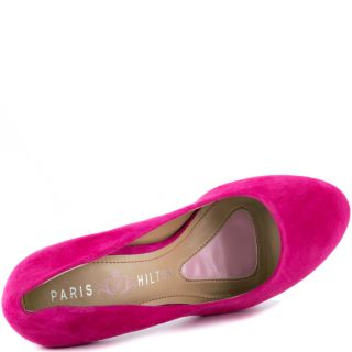 Paris Hiltons Pink Amber   Fuchsia Suede for 99.99