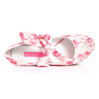 Forest Wedge   White, Betsey Johnson, $95.00