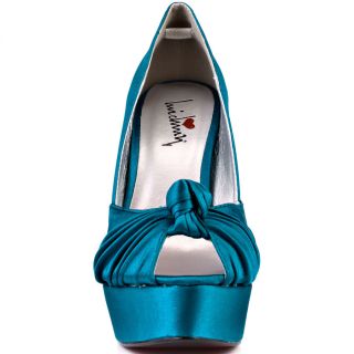 Blue Sure Thing   Teal Satin for 89.99