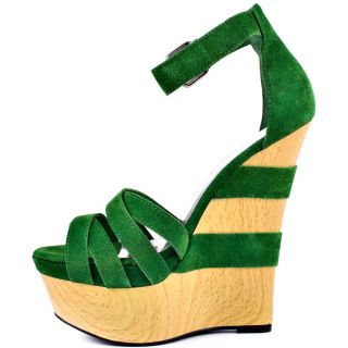 Bebes Green Clarice   Green Suede for 124.99