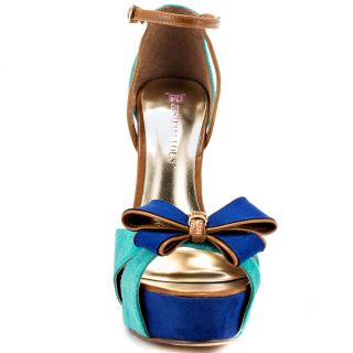JustFabs Multi Color Willa   Blue Teal for 59.99