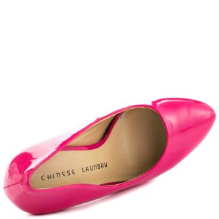 Chinese Laundrys Pink Perfect Ten   Hot Pink Pat for 74.99