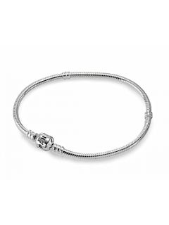 Pandora Sterling Silver Threaded Bracelet Silver   