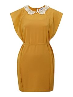 Homepage  Clearance  Women  Dresses  Fount Beaded collar