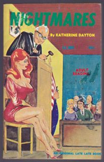 Paperback GGA Nightmares by Katherine Dayton1st USA 1966 Late #205