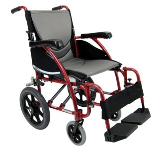 NEW Karman S115 Ultra Lightweight 16x17 Transport Chair Wheelchair 22