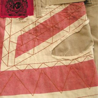 Keanan Duffty British Flag Union Jack Pants 28 30