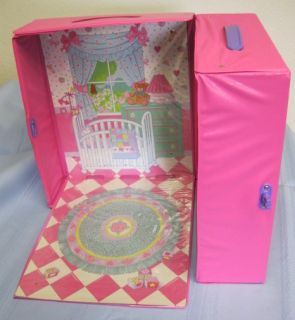 Mattel Kelly Doll Baby Sister of Barbie Play Case 1996 with Kellys