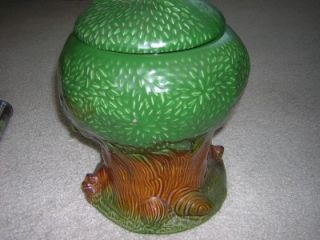 Keebler Elf Treehouse Vintage Ceramic Cookie Jar Circa 1981 Nice
