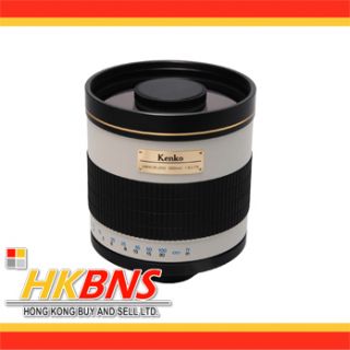 Kenko 800mm F8 DX Mirror Reflective Lens 800 F 8