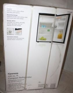 Kenmore 4 6 Cubic Feet Compact Refrigerator Mini Fridge