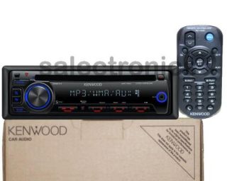 Kenwood KDC MP245 Am FM Car CD Player Receiver MP3 Stereo w Remote
