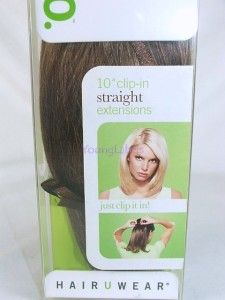 Jessica Simpson Ken Paves Hairdo 10 Straight Hair Clip Extensions