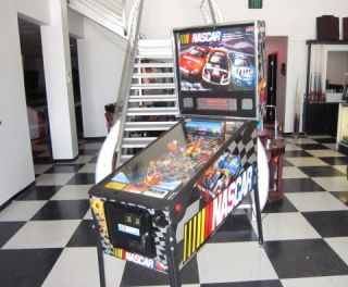 NASCAR PINBALL MACHINE BY STERN ~ SHOPPED & EXCELLENT CONDTION ~ $199