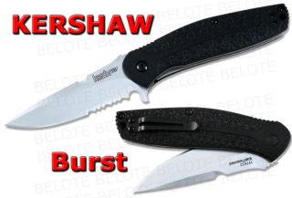 Kershaw Burst Speedsafe Assisted Folding Knife Partially Serrated