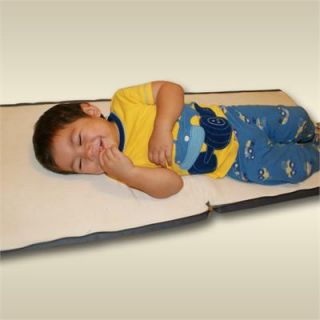 Kid Toddler Memory Foam Sleeping Mat Cushion Pad Foldable Bag School