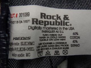 New Rock Republic Kiedis Ladies Jeans in MO Size 29
