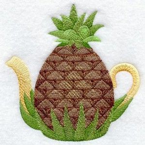 Personalized Kitchen Towels with Fruit Teapot Designs