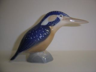 Royal Copenhagen Porcelain Kingfisher Figure Model Number 3234