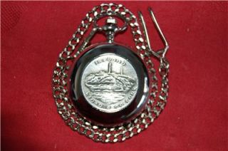 Kinsale Lighthouse Co Cork Irish Made Pewter Pocket Watch by Mullingar