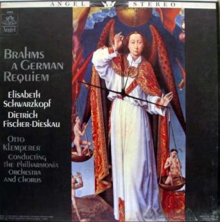 Klemperer Brahms German Requiem 2LP M Blue LBL 60s
