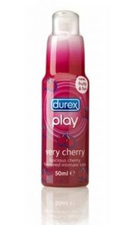 Durex Play Very Cherry Lubricant 50ml Gel Intimate Pleasure Enhanc