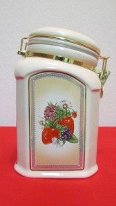 Knotts Berry Farm Canister Cookie Jar New