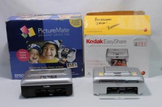Lot of 3 Kodak EasyShare Printers 3 Digital Cameras as Is Bundle More