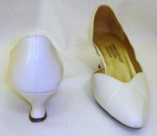 Sergio Zelcer Nice Elegant White Shoes Size 4 5 M