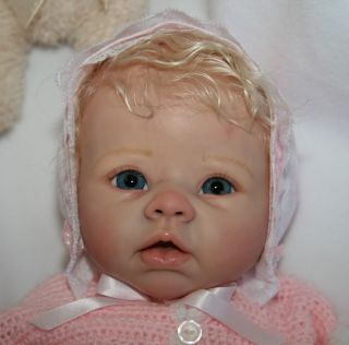 Delight Nursery Reborn Baby Girl Krista Sculpt by Linda Murray