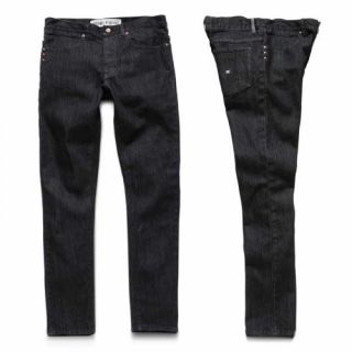 KR3W K Skinny Skate Denim Jeans Pant Black 34 New RT$72 70£ 75
