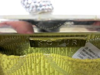 Authentic Kotur JB Renna Cracked Mirror Clutch Bag