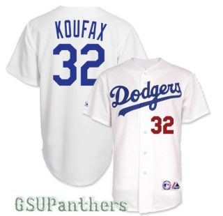 Sandy Koufax Los Angeles Dodgers Replica Home Jersey Mens Sz M 2XL