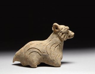 Ancient Chinese Tang Yuan Dynasty Zodiac Animal Sheep Goat Figure 1300